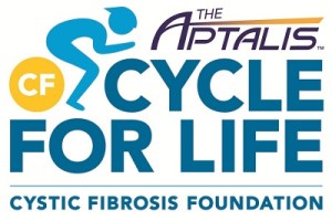 CF Cycle For Life Logo with Aptalis 2013