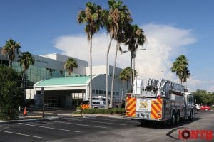 Seminole Fire Rescue Department on-scene at the Bardmoor Outpatient Center earlier this afternoon