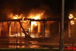 Fire ravages multiple businesses Overnight 