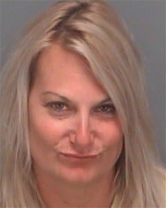 Jan Witherite, 48 of Lewisburg, PA, arrested for DUI after wrong-way driving in Palm Harbor