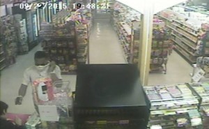 Another camera angle of robbery suspect