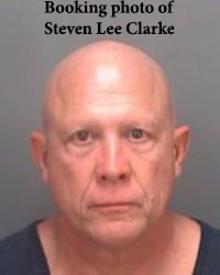Booking photo of Steven Clarke (Not provided by PCSO)